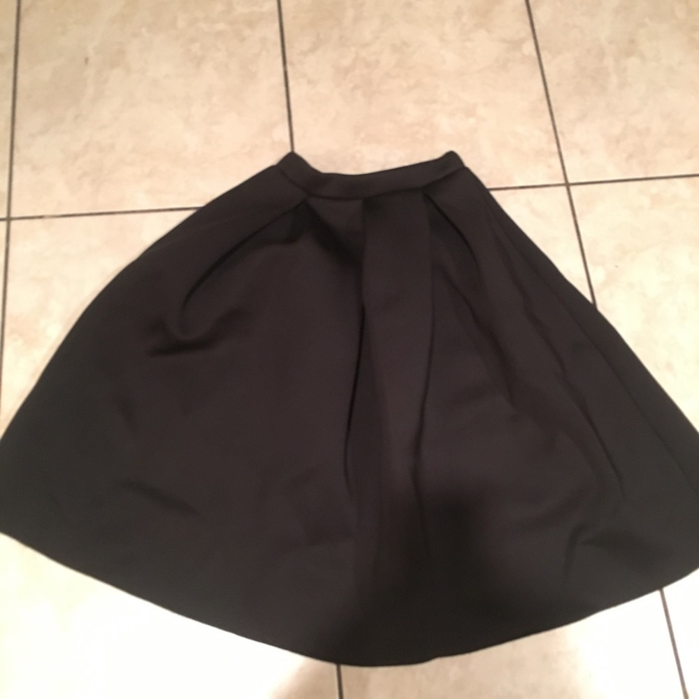 Nordstrom Neoprene A-line skirt